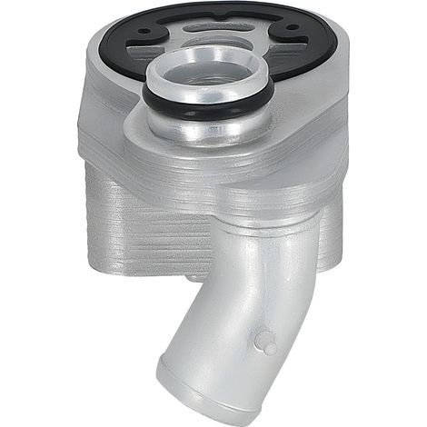 Radiatore olio, struttura in alluminio, dimensioni 400 mm x 250 mm x 50 mm, compatibile con Fiat Ducato 250 2.3D Multijet, efficiente dissipazione del calore, certificato ISO 9001 (1/5)