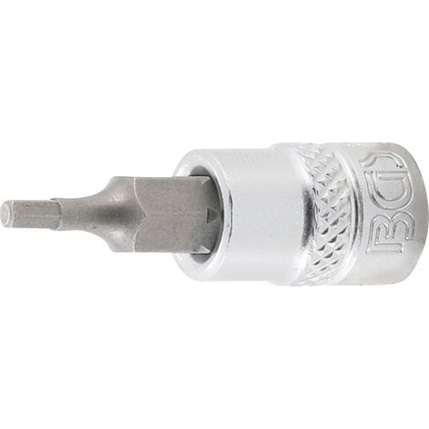 Chiave a bussola  6,3 mm (1/4")  esagono interno 3/32"