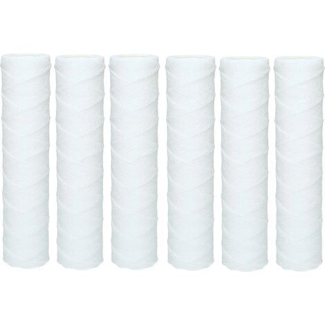 cartuchos de sedimentos para ósmosis inversa, filtración de agua por pértiga y filtración de partículas (50 micras) (1/4)