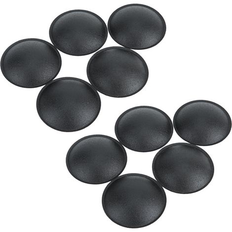 10 pièces de bouchons anti-poussière en tissu élastique 55mm, accessoire de décoration pour enceintes acoustiques (1/5)