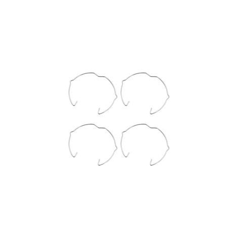 Lot de 36 anneaux de fixation pour spot GU10 MR16 62mm – Fer léger et résistant – Clip de ressort pour ampoules LED encastrées