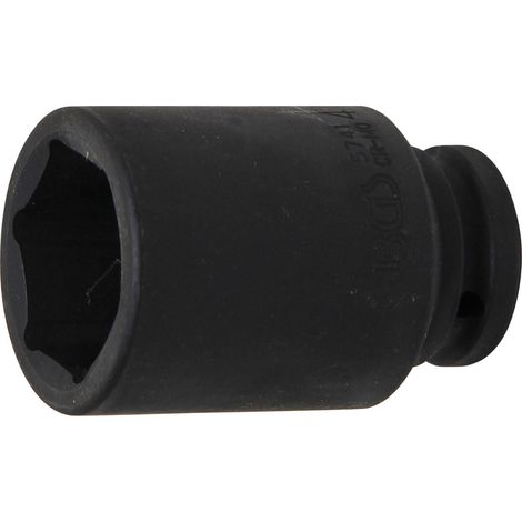 BGS Llave de vaso hexagonal profunda accionamiento cuadrado interior 20 mm (3/4") SW 41 mm - 5741