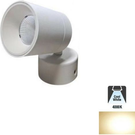 PLAFONNIER LED RÉGLABLE 7W LUMIÈRE NATURELLE APPLIQUE MURALE LED BLANC MODERNE