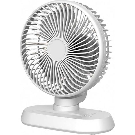 Ventilateur de camping avec lanterne LED ventilateur oscillant rechargeable avec télécommande et crochet ventilateur de tente portable avec minuterie (1/3)