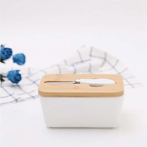 Boîte de rangement en céramique pour l'organisation de la maison, dans la cuisine et sur le plan de travail.-AquaForge (1/5)