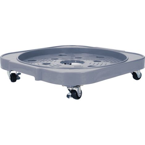 Support roulant multifonction pour plantes, chariot mobile avec roues pour bouteille de gaz et pot de fleurs, usage domestique (1/5)
