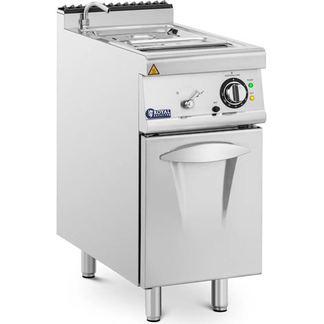 Baño María 3000 w GN 1/2 GN 1/3 grifo armario bajo (40 x 73 cm) acero inoxidable 140008295