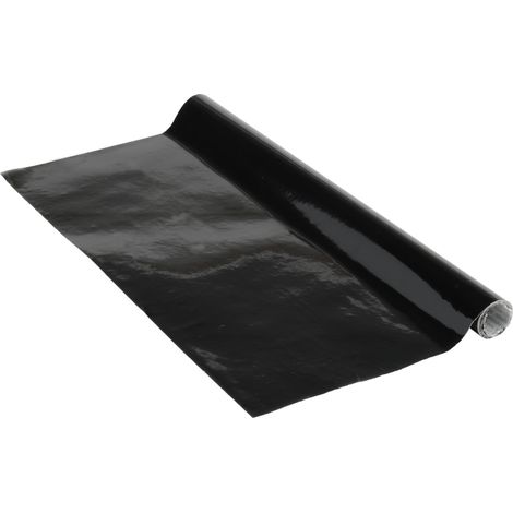 Papier adhésif Noir Mat 67,5 cm x 1,5 m, Épaisseur 95μ Film autocollant pour meuble et cuisine, film décoratif, papier peint PVC sans phtalates Fabriqué en UE (1/5)