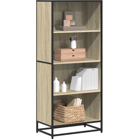 Bücherregal Sonoma-Eiche 60x35x139 cm Holzwerkstoff