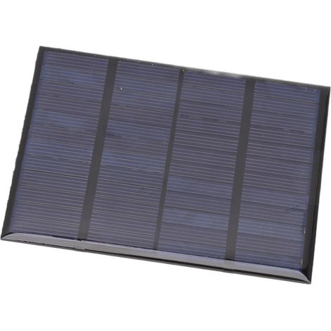 12V 1,5W Mini-Epoxid-Solarpanel zum Selberbauen, Solar-Akkuladepanel, Polysilizium-Solarzelle für Campinglaternen und Mobiltelefone (1/5)