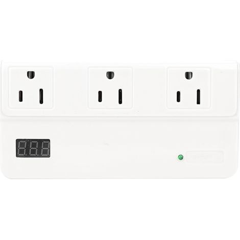 Convertisseur de puissance pour voiture 200 W, DC 12 V vers AC 220 V-240 V, avec 4 interfaces USB et 3 prises. (1/5)