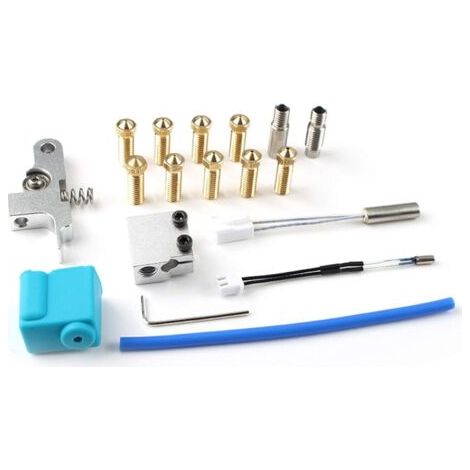 Pour imprimante 3D Sidewinder X1 / Genius buse, silicone gaine thermistance chauffante tube gorge Kit (1/5)