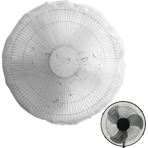 Sollbry 8 pièces Générique Housse Antipoussière pour Ventilateur-Étui Protecteur Imperméable pour Ventilateur Étui Protecteur Multifonctionnel(45×45cm) (1/5)
