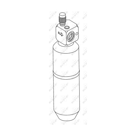 Filtre déshydratant, climatisation NRF 33177 11104567 11164457 11604567