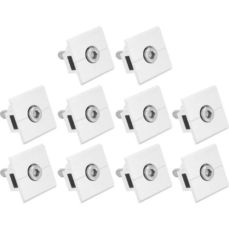 10 pinces de fixation étanches pour panneaux solaires, supports en aluminium, accessoires de montage (1/5)