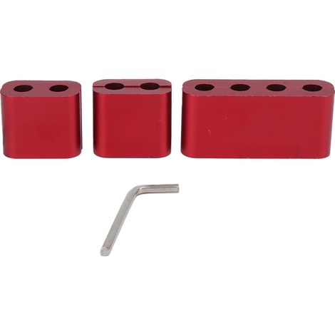 Set mit 3 Zündkerzenkabel-Separatoren aus Aluminiumlegierung für 7-mm- und 8-mm-Zündkabel (1/5)