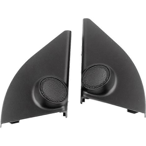 Cubierta de bocina de audio para panel de puerta de automóvil, tweeter, altavoz triangular, embellecedor de cubierta de altavoz para Toyota RAV4 20（）