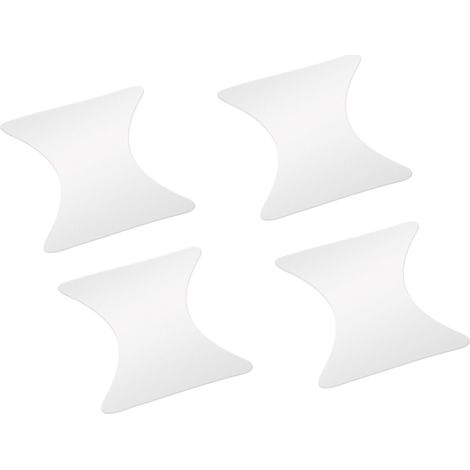 Pellicole antigraffio per incavi maniglie, set 4 pz - 8,5x8 cm