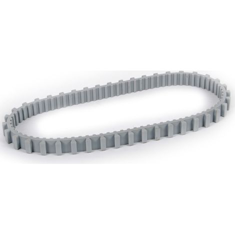 Chenille grise courte pour robot dolphin unitaire