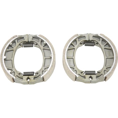 2 plaquettes de frein à tambour pour mini-moto, 105 mm, compatibles avec les moteurs Warrior 5,5 CV et 6,5 CV. (1/5)