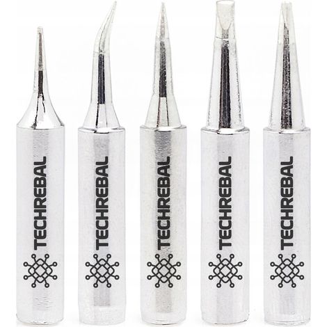 Puntas 5 uds. Techrebal aluminio