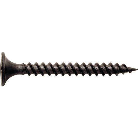 Boite de 250 vis TTPC 4.8x90mm pour fixation de plaques de plâtre empreinte phillips (embout fourni) ULTIMA 16300006