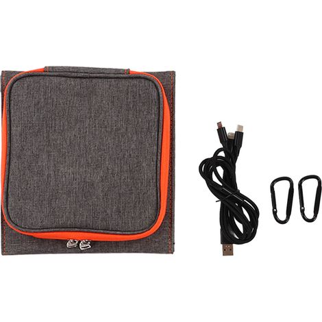 15W Faltbares monokristallines USB-Solarladegerät - Tragbares Panel für Wandern, Camping und Outdoor-Aktivitäten (1/5)