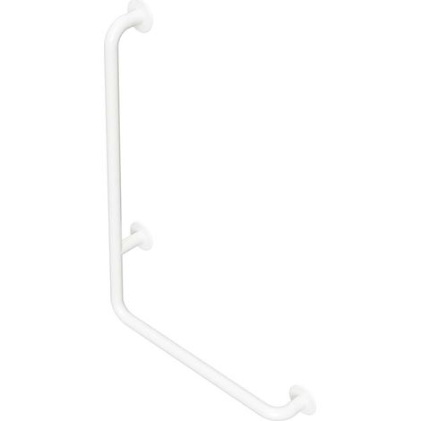 Sapho Badezimmerausstattung - Handlauf links 81x55 cm, weiß XH522W