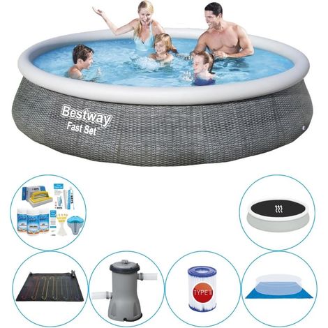 Bestway Bestway Fast Set Ronde - 396x84 cm - 7-pièces S21454 (1/5)