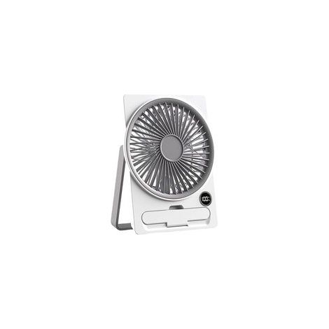 Tischventilator mit Telefonfunktion, kleiner, leistungsstarker Ventilator, geeignet für Schlafzimmer und als Reise-Telefonkühlgerät. (1/5)