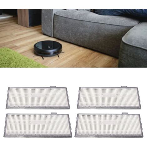 [4er-Pack HEPA-Filter für Saugroboter] Kompatibel mit S7, S7+, T7S, T7 Plus – Robustes ABS