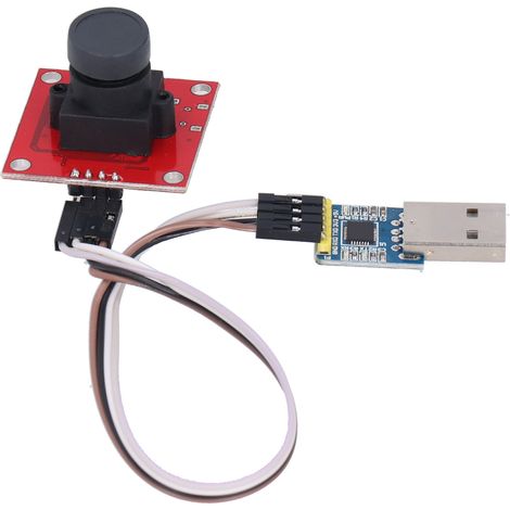 Module caméra USB OV2640, sortie JPEG, système vidéo haute définition DIY, module caméra réseau, image noir et blanc (1/5)