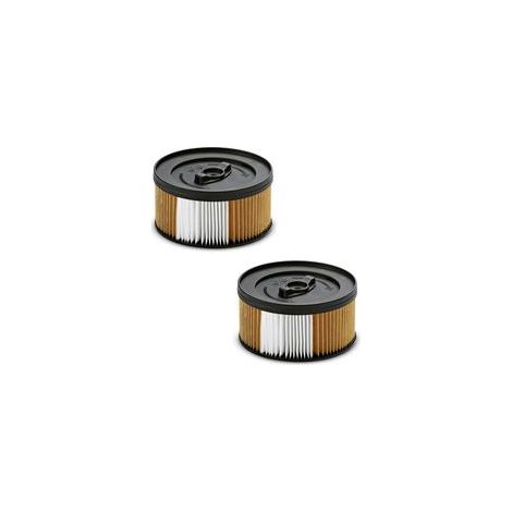 Lot de 2 Cartouche filtrante Karcher Special Revital WD 4290 / 5200 M / 5300 M / 5600 MP (1/5)