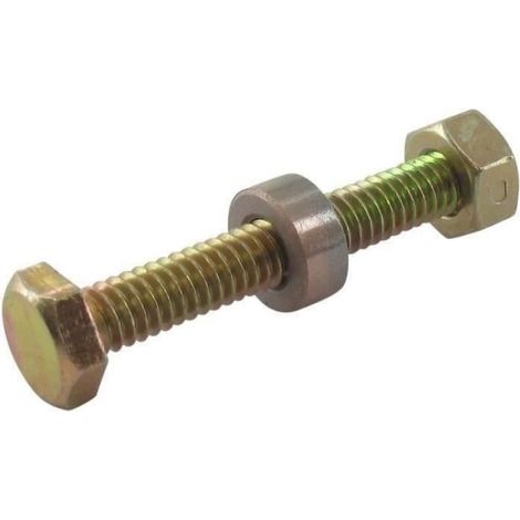 Vis Bague Écrou De Sécurité - Compatible Tondeuse À Gazon - Remplace Référence 301172 - Lot De 1 (1/2)
