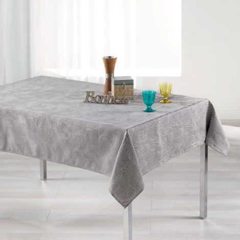Nappe Rectangulaire "Alisson" 140x300cm Gris