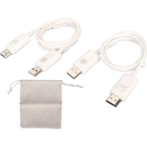 Kit émetteur-récepteur HDMI sans fil Plug and Play 1080P compatible 2,4 GHz et 5 GHz pour TV HD projecteur écran (1/5)