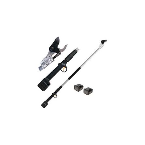 FORBICE DA POTA POWERCUT CON 2 BATTERIE LITIO 21,6V 4,0AH (KV151) ad asta cm.150 VOLPI