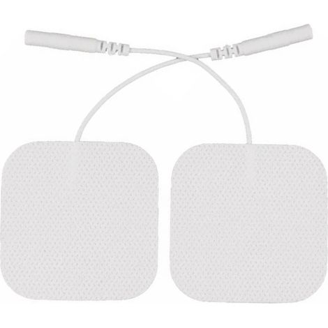 40 pièces de patchs de massage électrodes auto-adhésifs 2mm, pads de remplacement 5x5cm pour massages corporels (1/5)