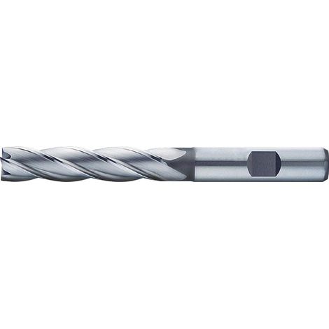 Schaftfräser HSS-Co8 N lang blank DIN 844 L FORUM 6,0 mm (1/5)