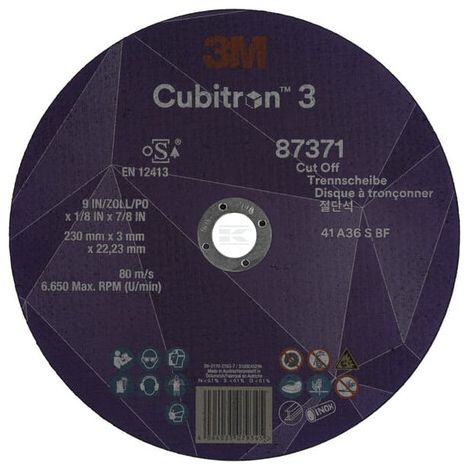 Disque à tronçonner 3M 87671