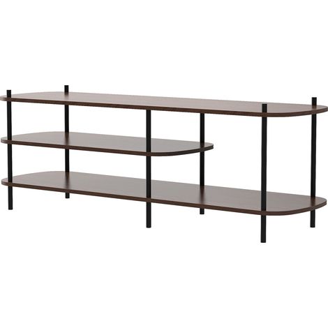 Nordlys - Meuble TV Industriel Design Rangement Bois