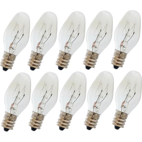 Paquet de 10 ampoules 15 vases, réglables parfaitement pour les (1/4)
