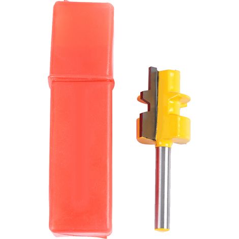 1Pcs Helical Tooth Shank Lock Miter Router Bit Cutter Woodworking Drill Cutting Tool 1/4 (1/5)