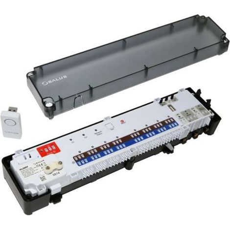 Salus KL08RF 8 Zonen Klemmleiste mit Zigbee 2.4GHz Funk 132801 (1/4)