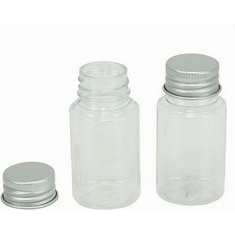Cleafe - Set 4pz Bottiglia Viaggio Contenitori Vuoti Ricaricabili Tappo A Vite 50ml 79383 - (1/3)