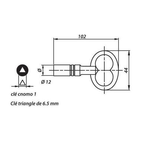 ROBINET MAL 217 1/2-3/4 DEC. WATTS INDUSTRIES (GRIPP) 250029