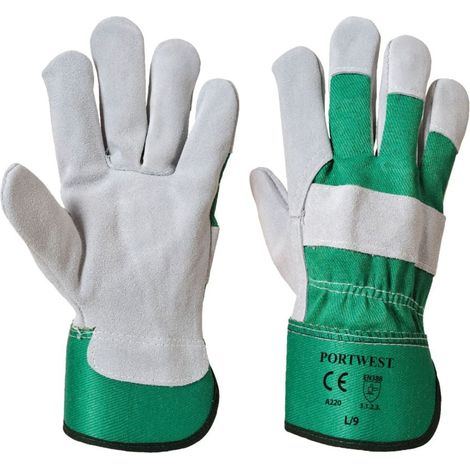 Guanti Docker Premium Verde XL - Taglia 10