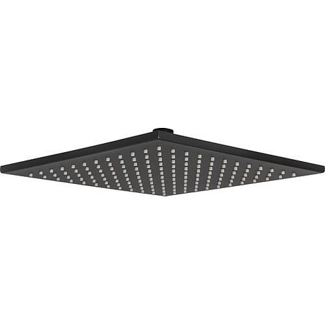Samba II Pommes de douche 250 x 250 cm, inox noir mat (1/2)