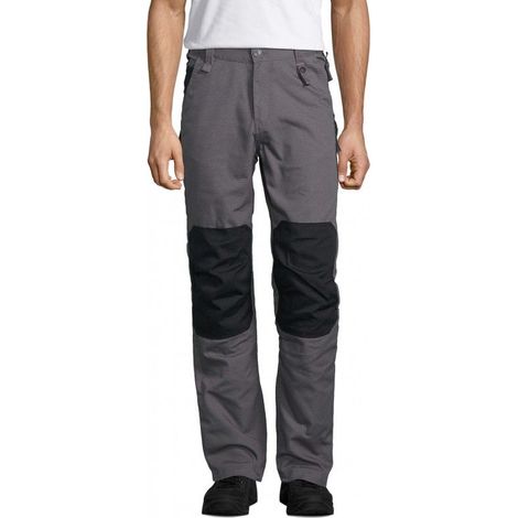 Pantalon de travail Sols Metal Pro bicolore taille large (1/5)