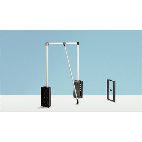Levantador de ropa 830-1150mm negro